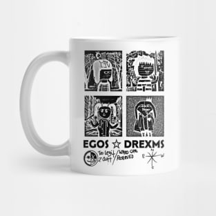 W3IRD GVNG ''EGOS + DREXMS'' (NEGATIVE) Mug